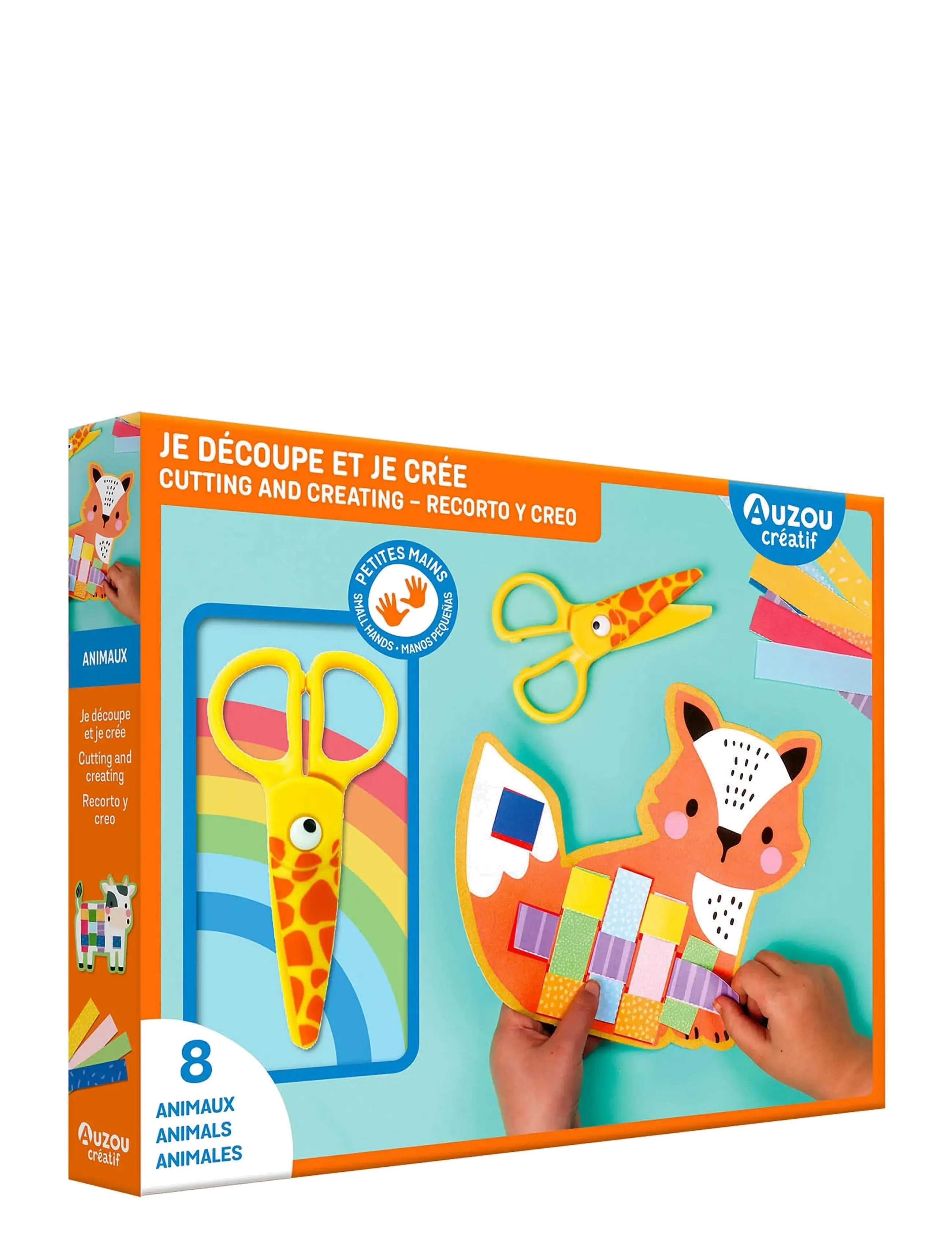 Auzou Activity Kit - Cutting and Braiding - Animals - Jõulukingid - MULTI / multi