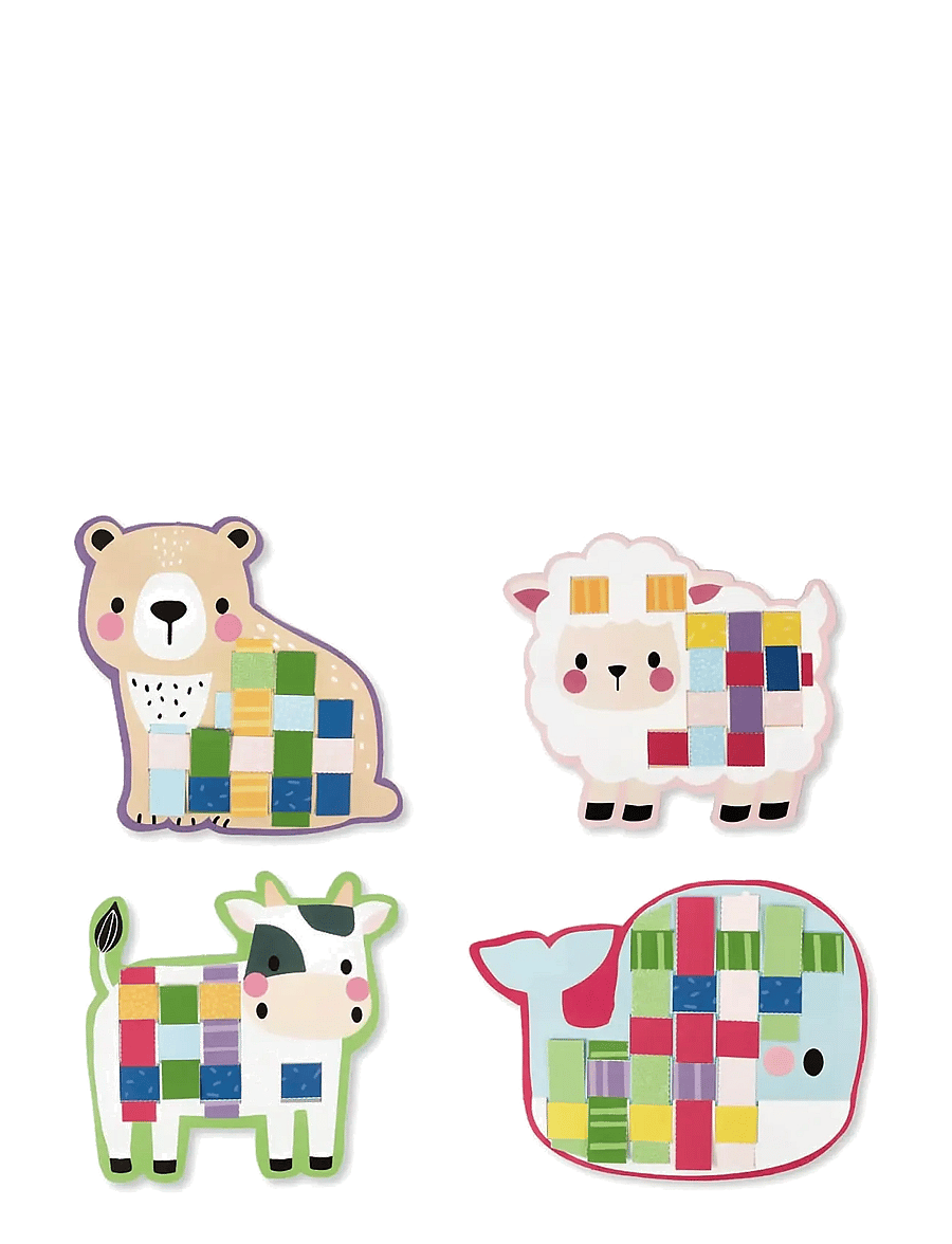 Auzou - Activity Kit - Cutting and Braiding - Animals - bastelset - multi - 2