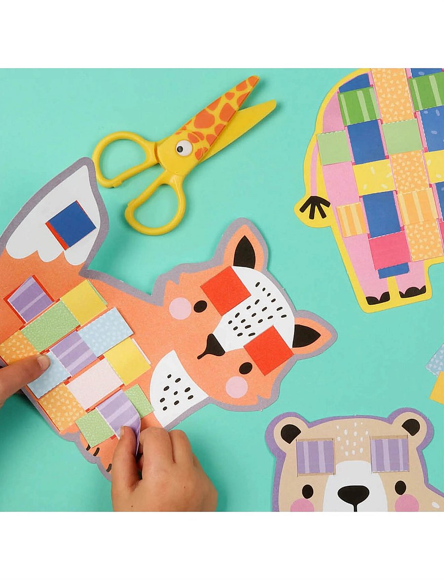 Auzou - Activity Kit - Cutting and Braiding - Animals - bastelset - multi - 4