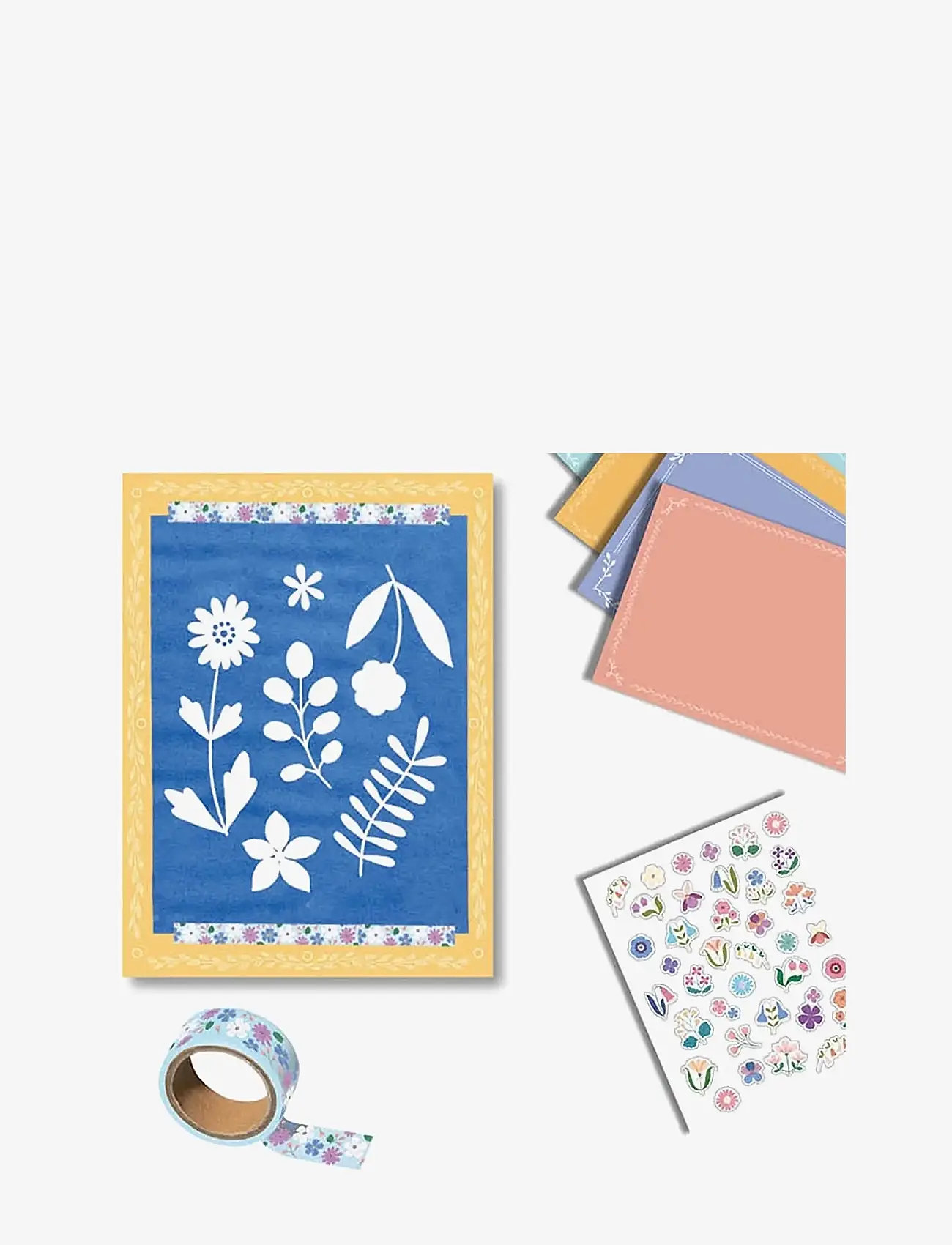 Auzou - Artist Kit - Flowered pictures - kreasæt - multi - 2
