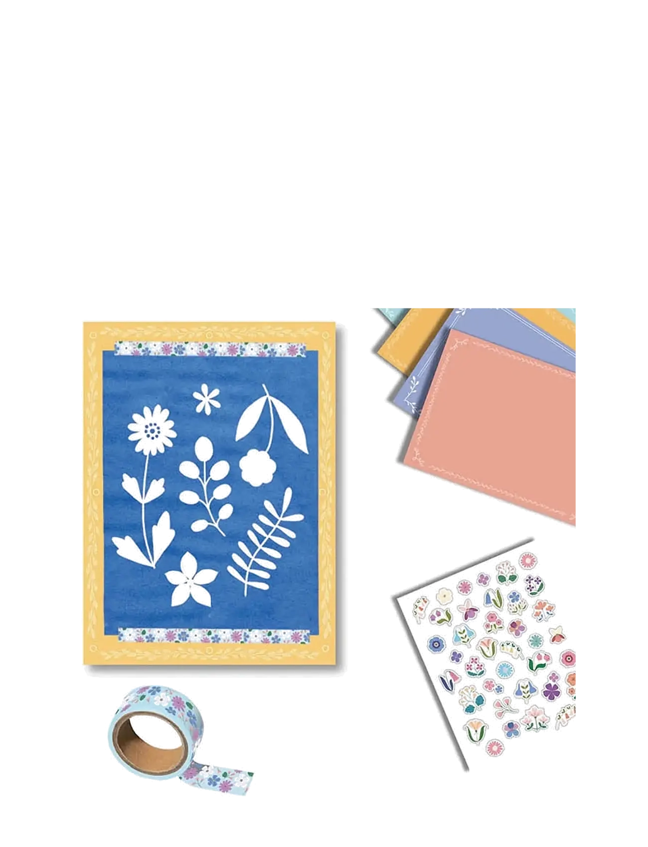Auzou - Artist Kit - Flowered pictures - kreasæt - multi - 2