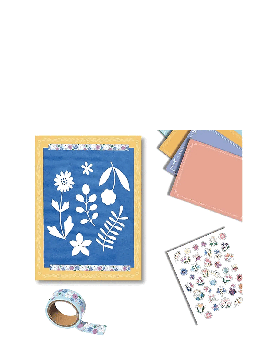 Auzou - Artist Kit - Flowered pictures - käsitöökomplekt - multi - 2
