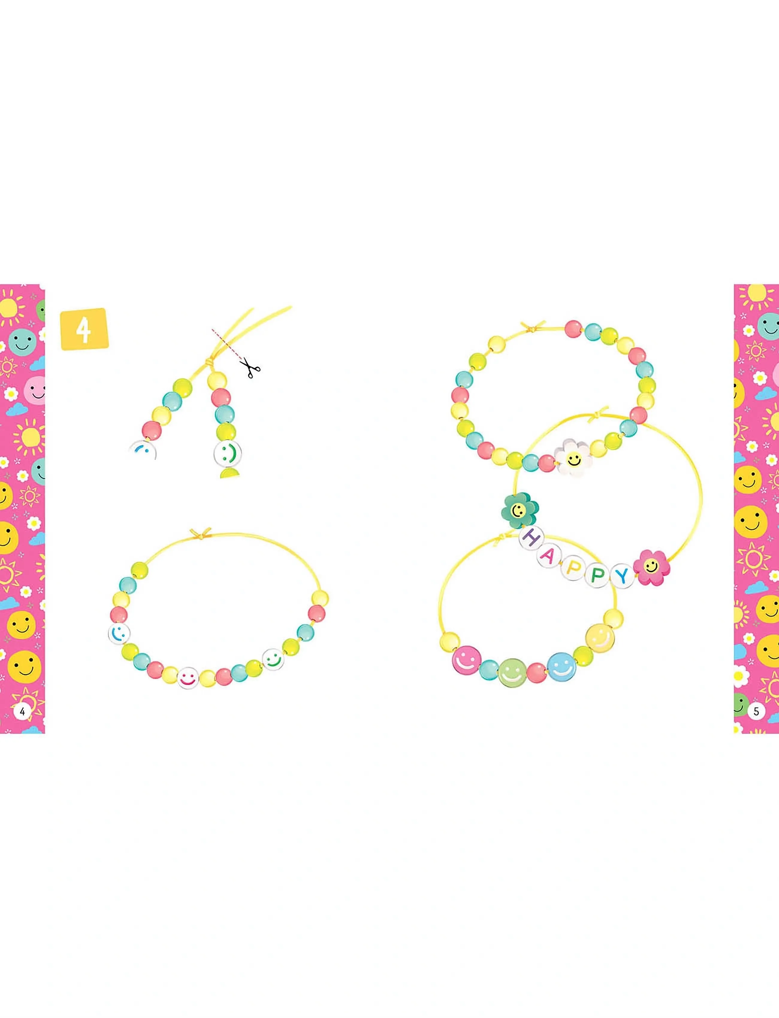 Auzou - Jewellery Factory - Happiness Bracelets - smykker & accessories - multi - 3