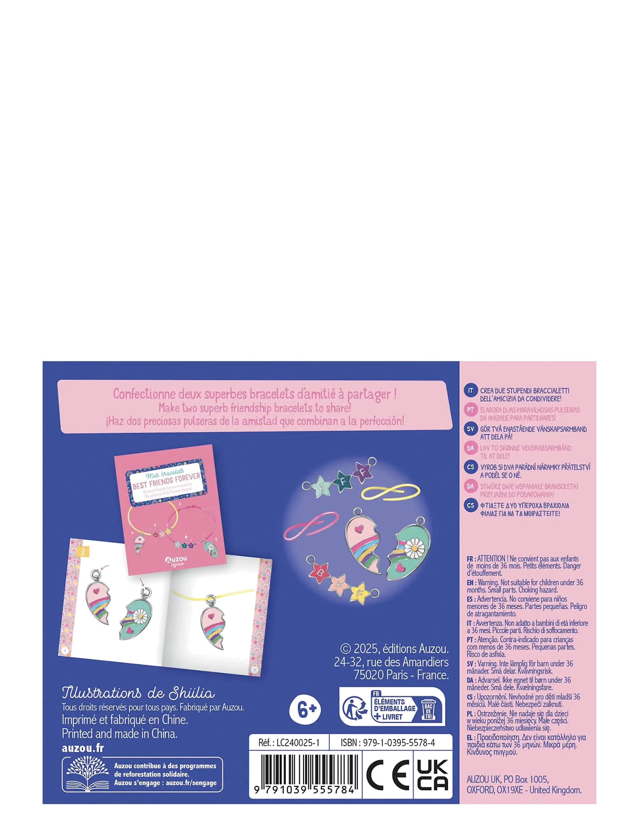 Auzou - Jewellery Factory - Best Friends Forever Bracelets - schmuck & accessoires - multi - 2