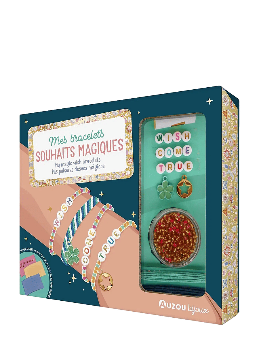 Auzou - Jewellery Factory - Magic Wishes Bracelets - käsitöökomplekt - multi - 1