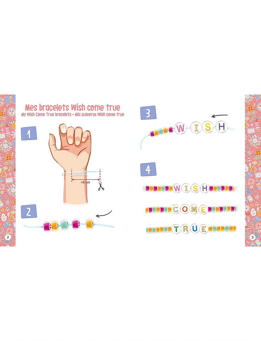 Auzou - Jewellery Factory - Magic Wishes Bracelets - käsitöökomplekt - multi - 0