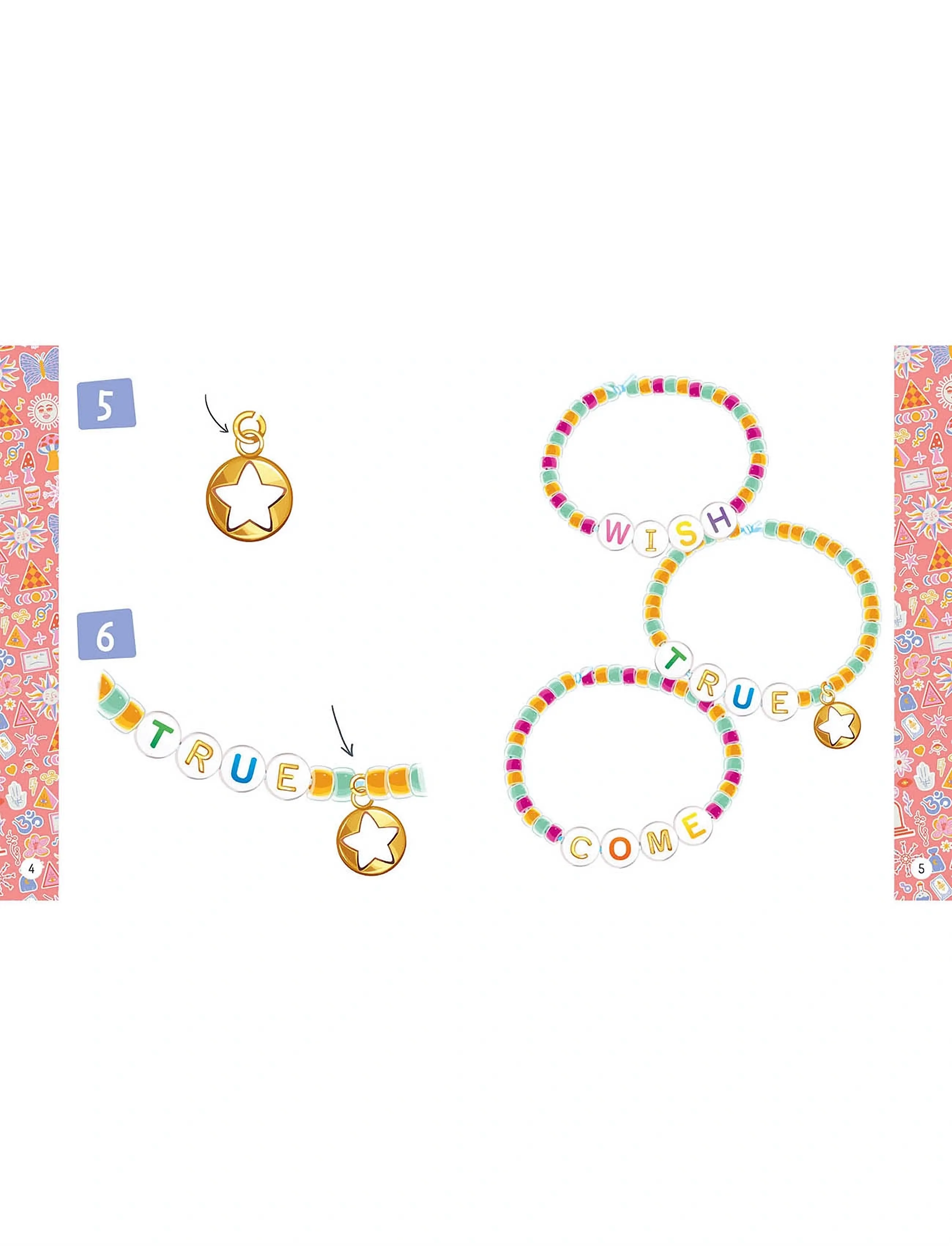 Auzou - Jewellery Factory - Magic Wishes Bracelets - bastelset - multi - 3
