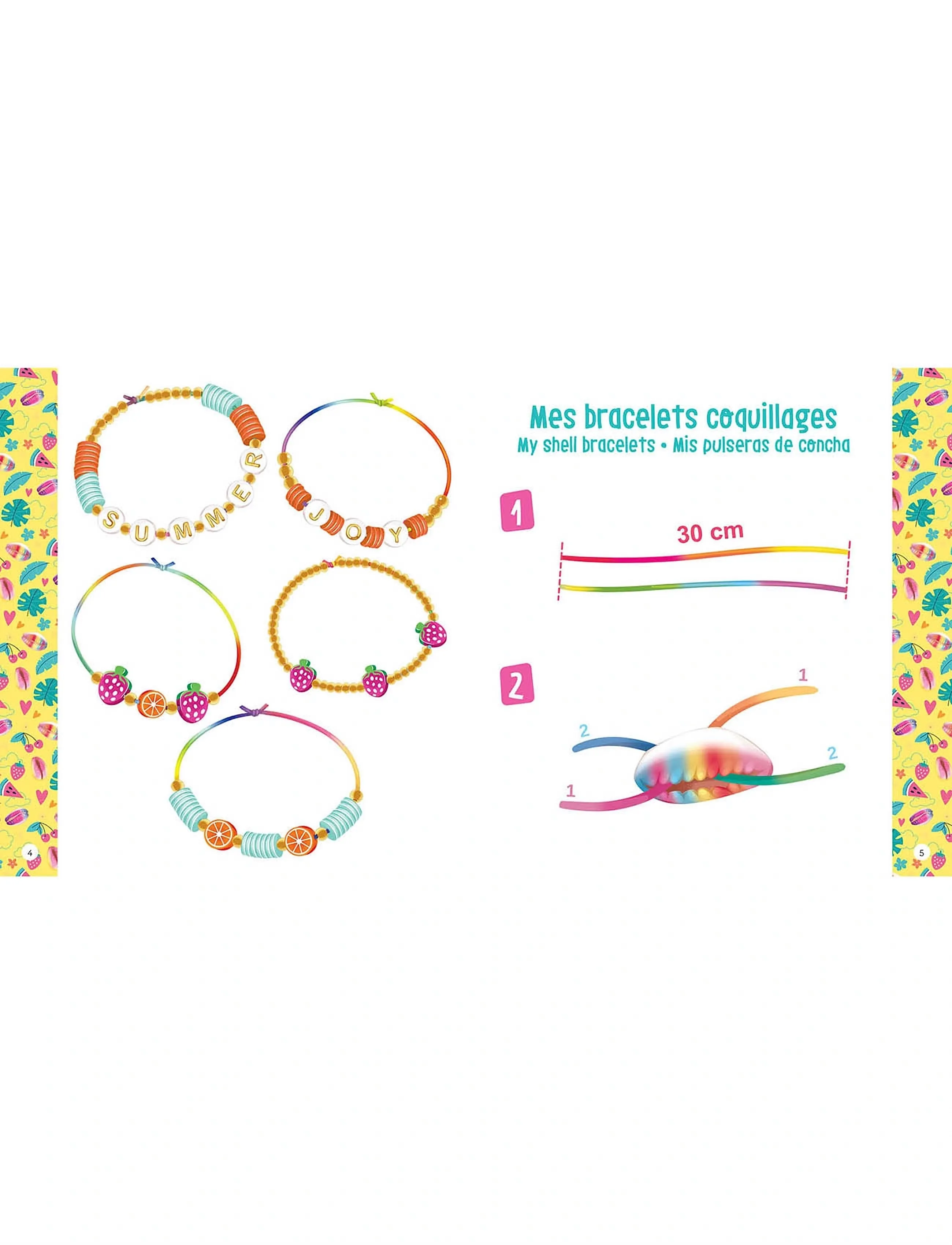 Auzou - Jewellery Factory - Summer Bracelets - skartgripir og fylgihlutir - multi - 3