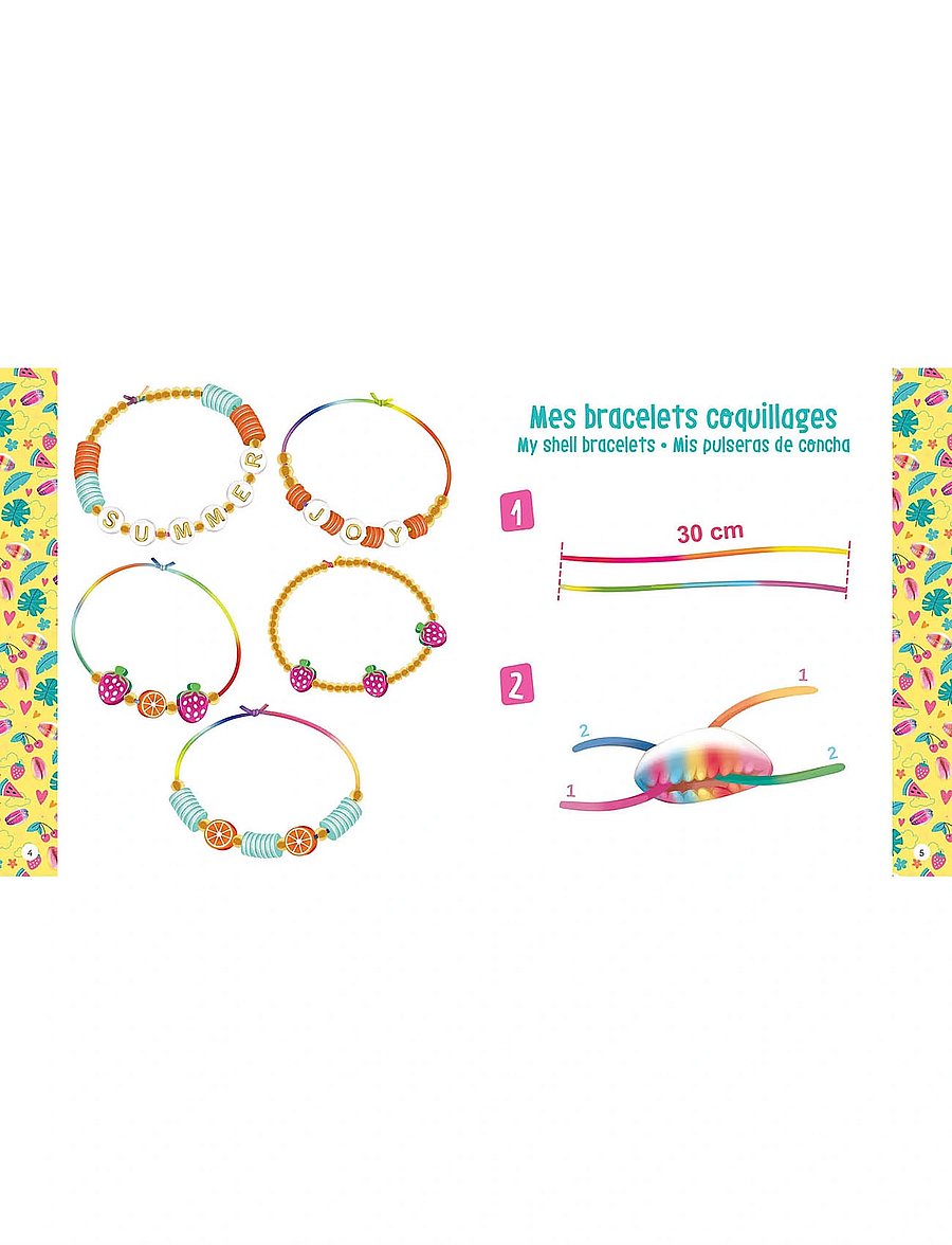 Auzou - Jewellery Factory - Summer Bracelets - ehted & aksessuaarid - multi - 3