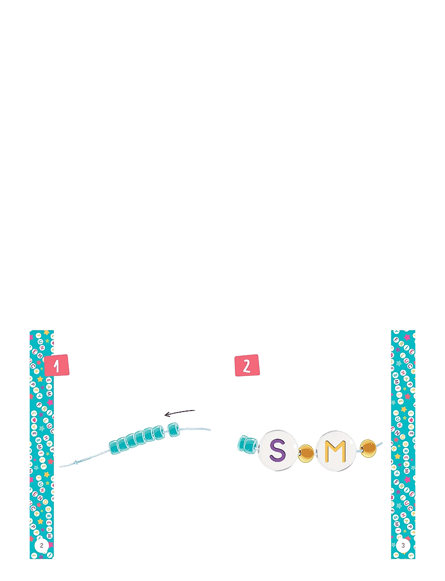 Auzou - Jewellery Factory - Message Bracelets - ehted & aksessuaarid - multi - 2