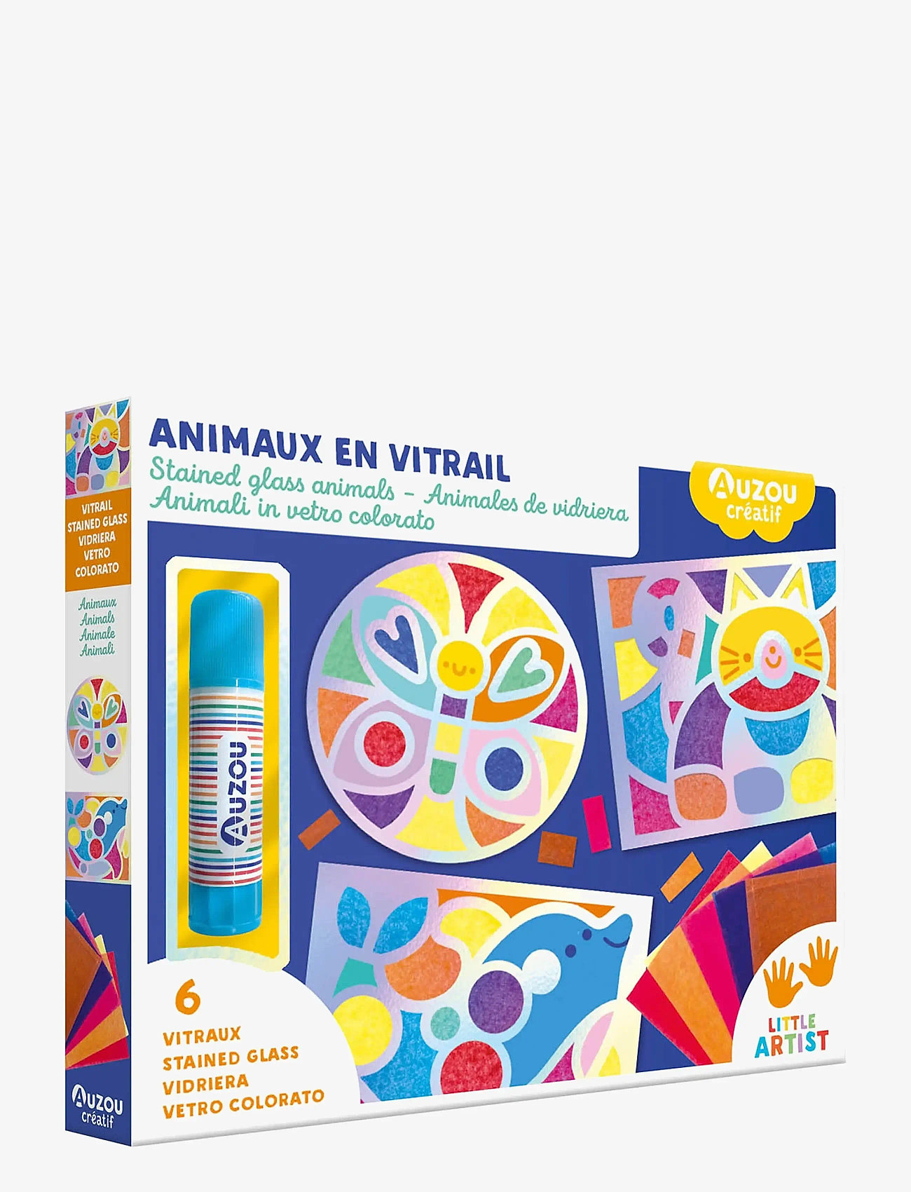 Auzou - Activity Kit - Mosaic Animals - bastelset - multi - 0