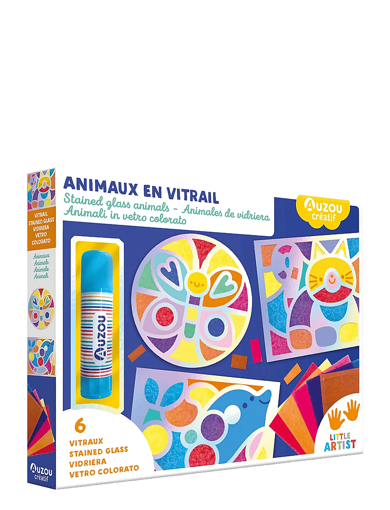 Auzou - Activity Kit - Mosaic Animals - bastelset - multi - 0