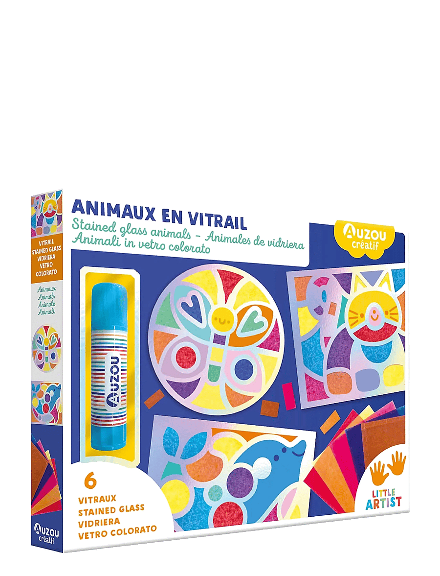 Auzou - Activity Kit - Mosaic Animals - bastelset - multi - 0