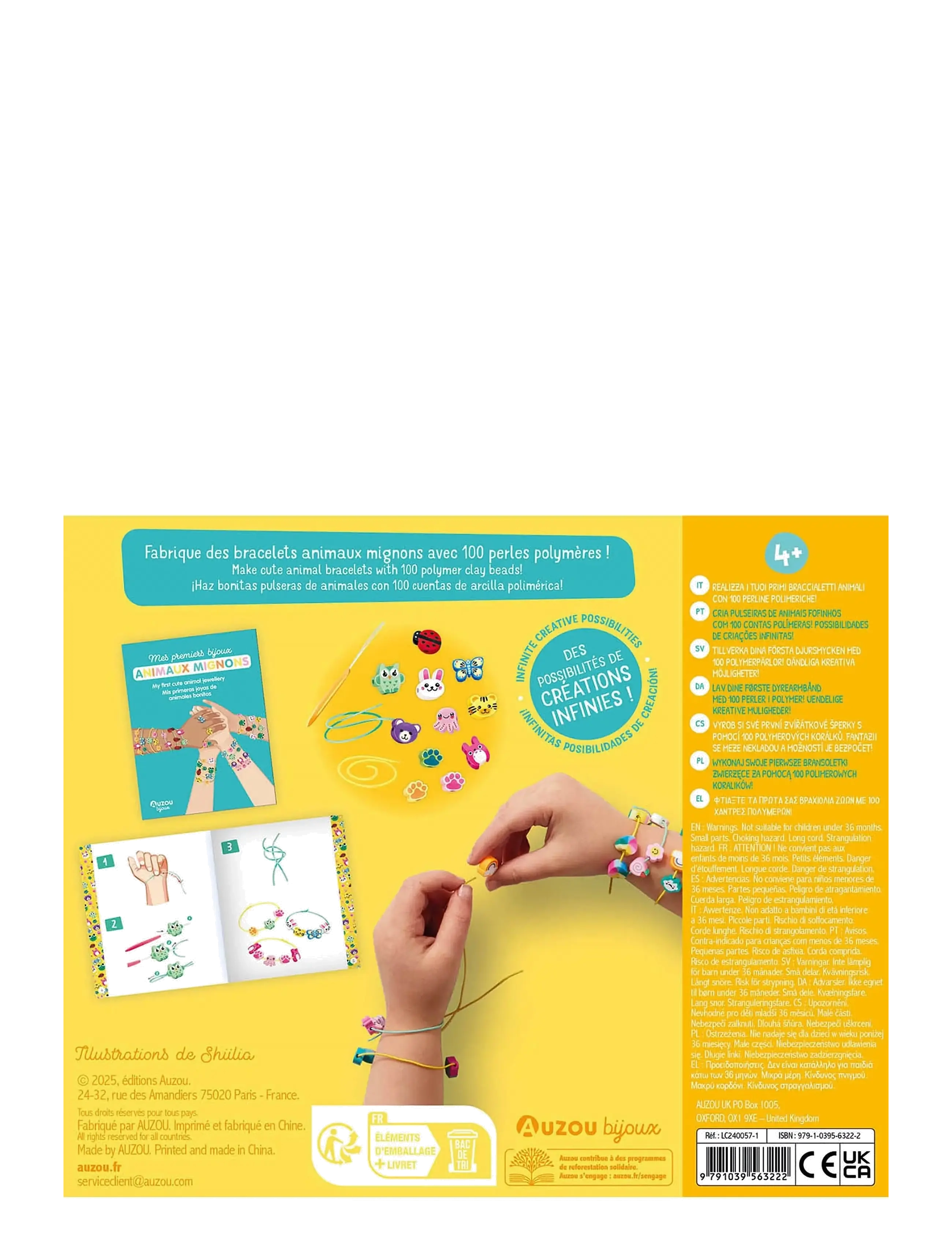 Auzou - Jewellery Factory - Cute Animals Jewellery - Medium Kit - schmuck & accessoires - multi - 2