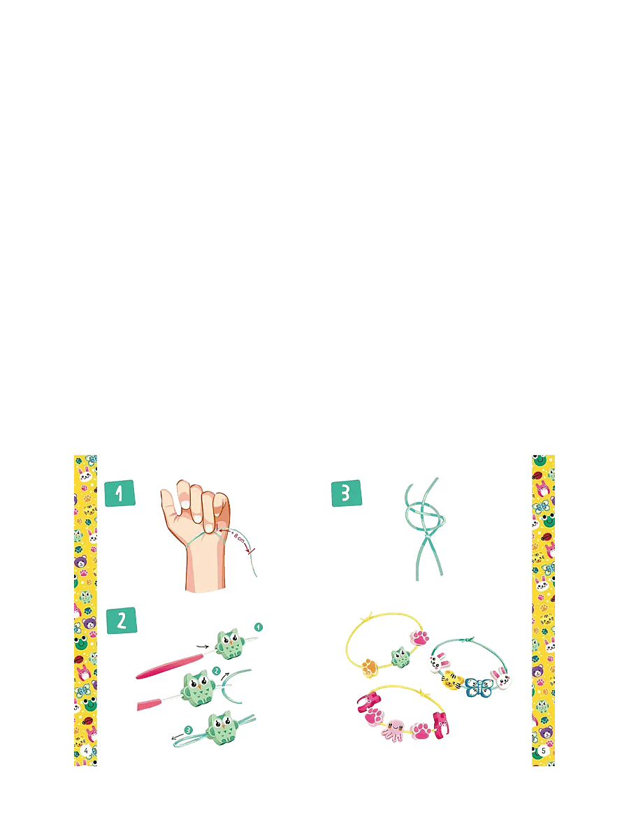 Auzou - Jewellery Factory - Cute Animals Jewellery - Medium Kit - schmuck & accessoires - multi - 3