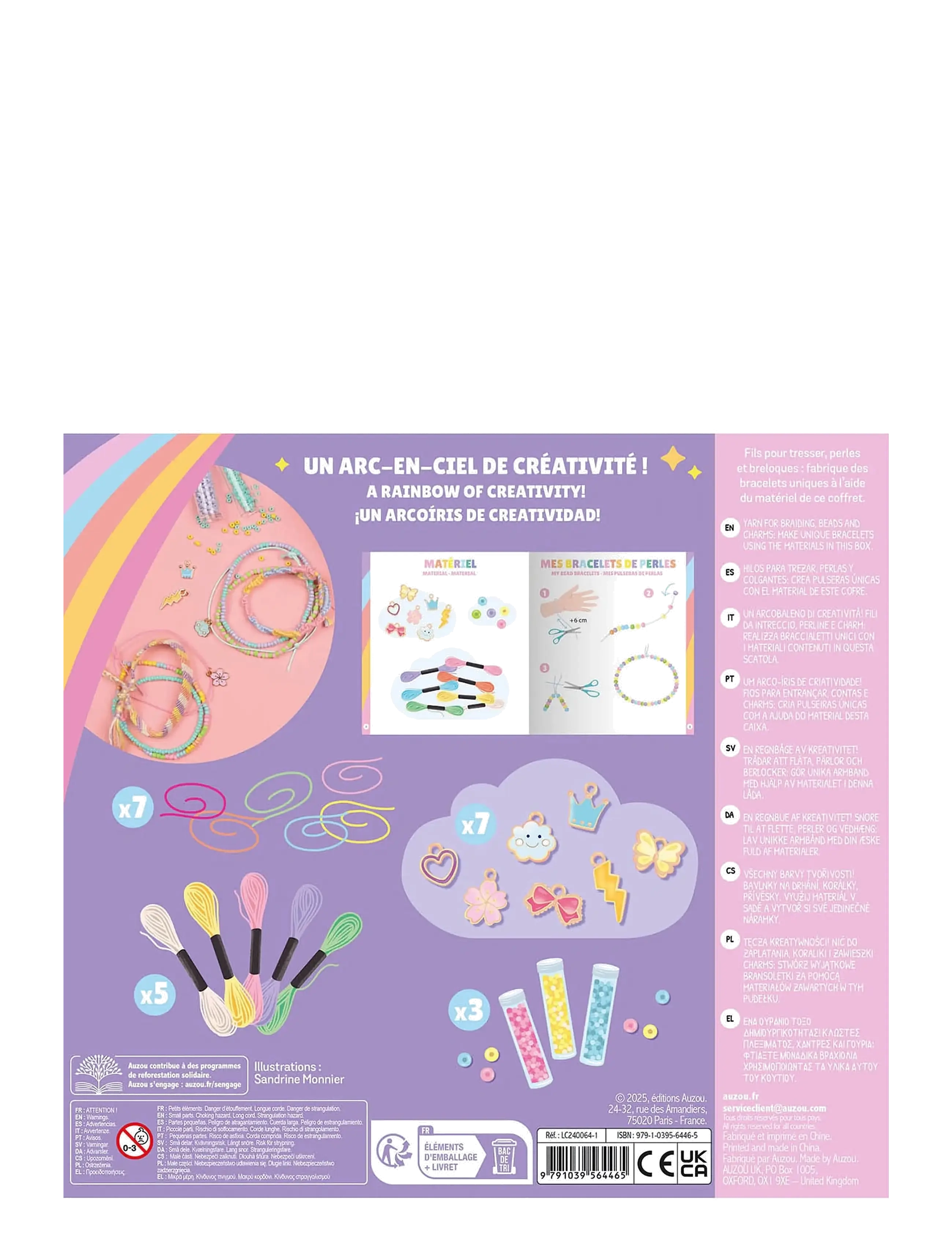 Auzou - Jewellery Factory - Rainbow Bracelets - schmuck & accessoires - multi - 2