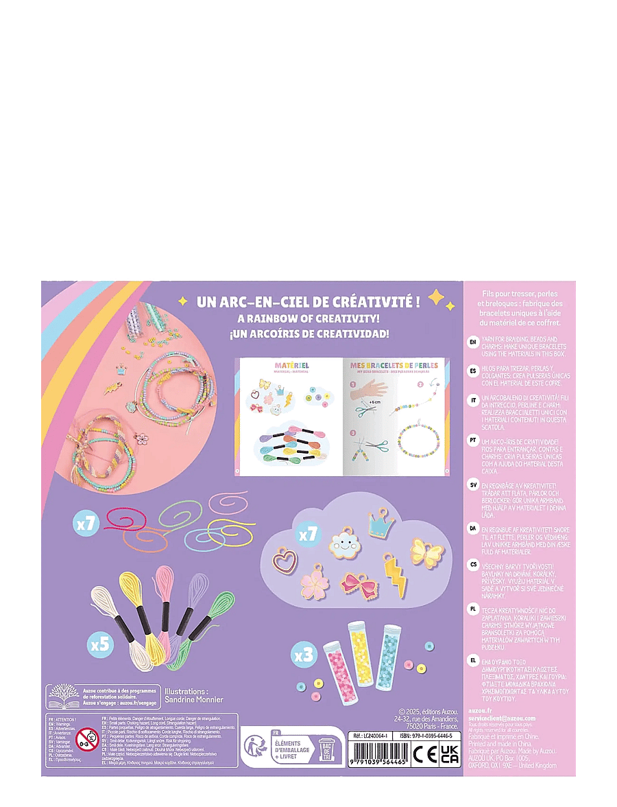 Auzou - Jewellery Factory - Rainbow Bracelets - smykker & tilbehør - multi - 2