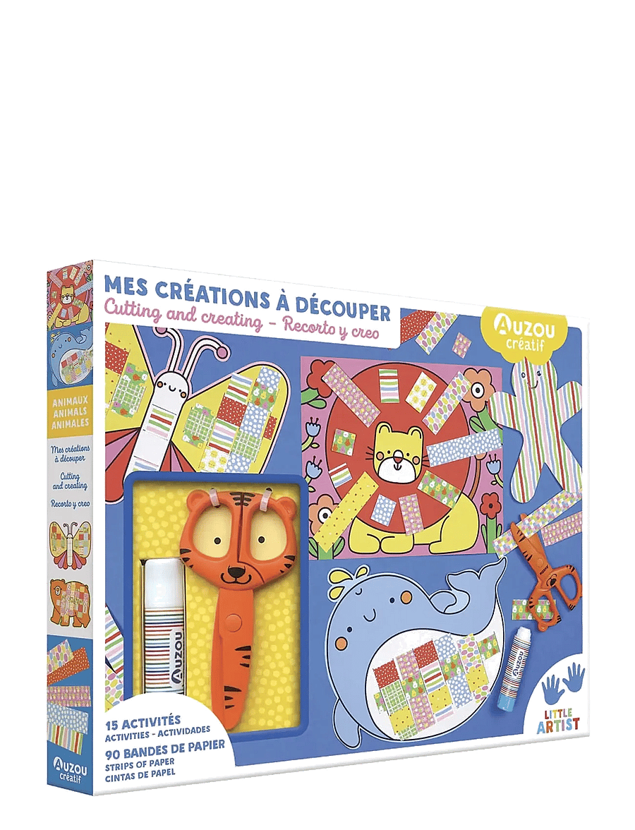 Auzou - Artist Kit - Cutting and Creating - Animals - bastelset - multi - 1