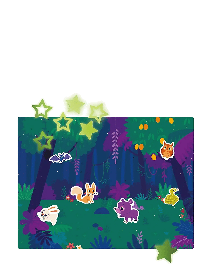 Auzou - Activity Kit - Stickers 200 pcs - Glow in the Dark - límmiðar - multi - 2