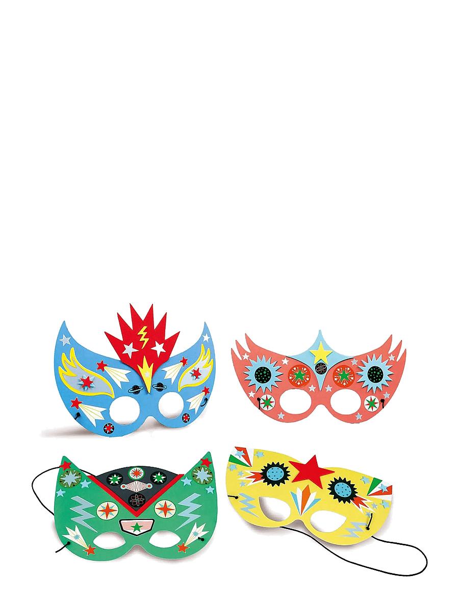 Auzou - Activity Kit - Masks to Decorate - Superheroes - käsitöökomplekt - multi - 2