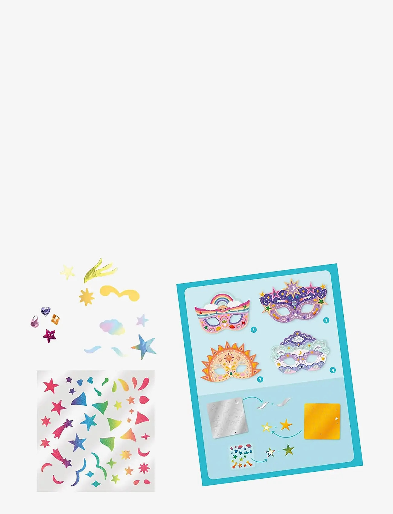 Auzou - Activity Kit - Masks to Decorate - Celestial - käsitöökomplekt - multi - 3