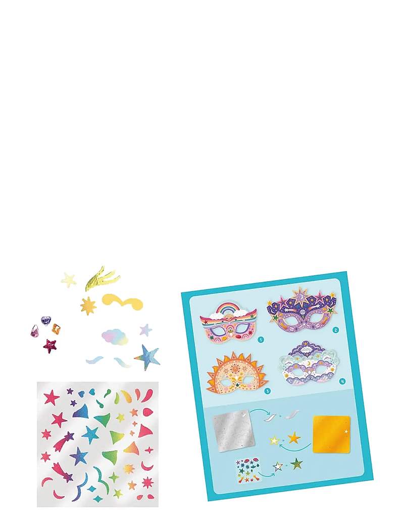 Auzou - Activity Kit - Masks to Decorate - Celestial - käsitöökomplekt - multi - 3