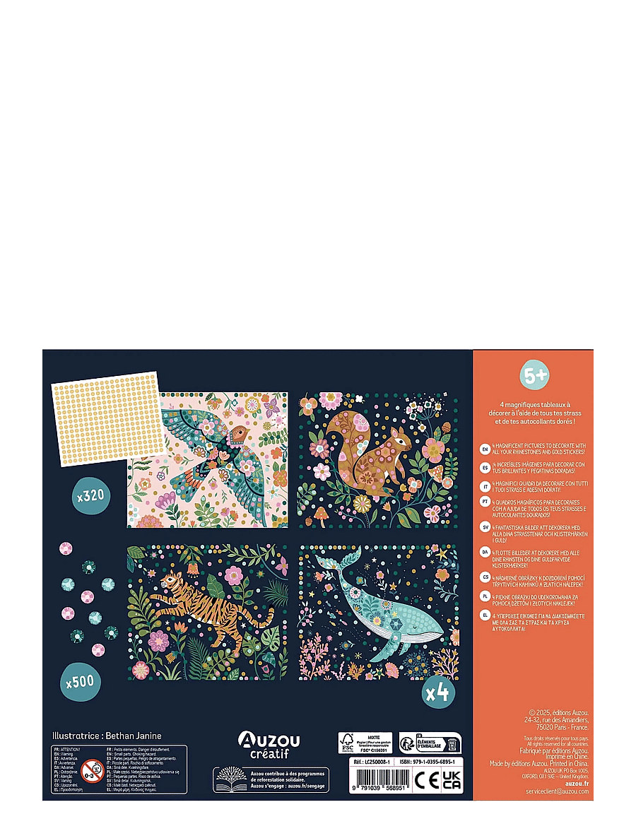 Auzou - Artist Kit - Rhinestone Pictures - bastelset - multi - 1