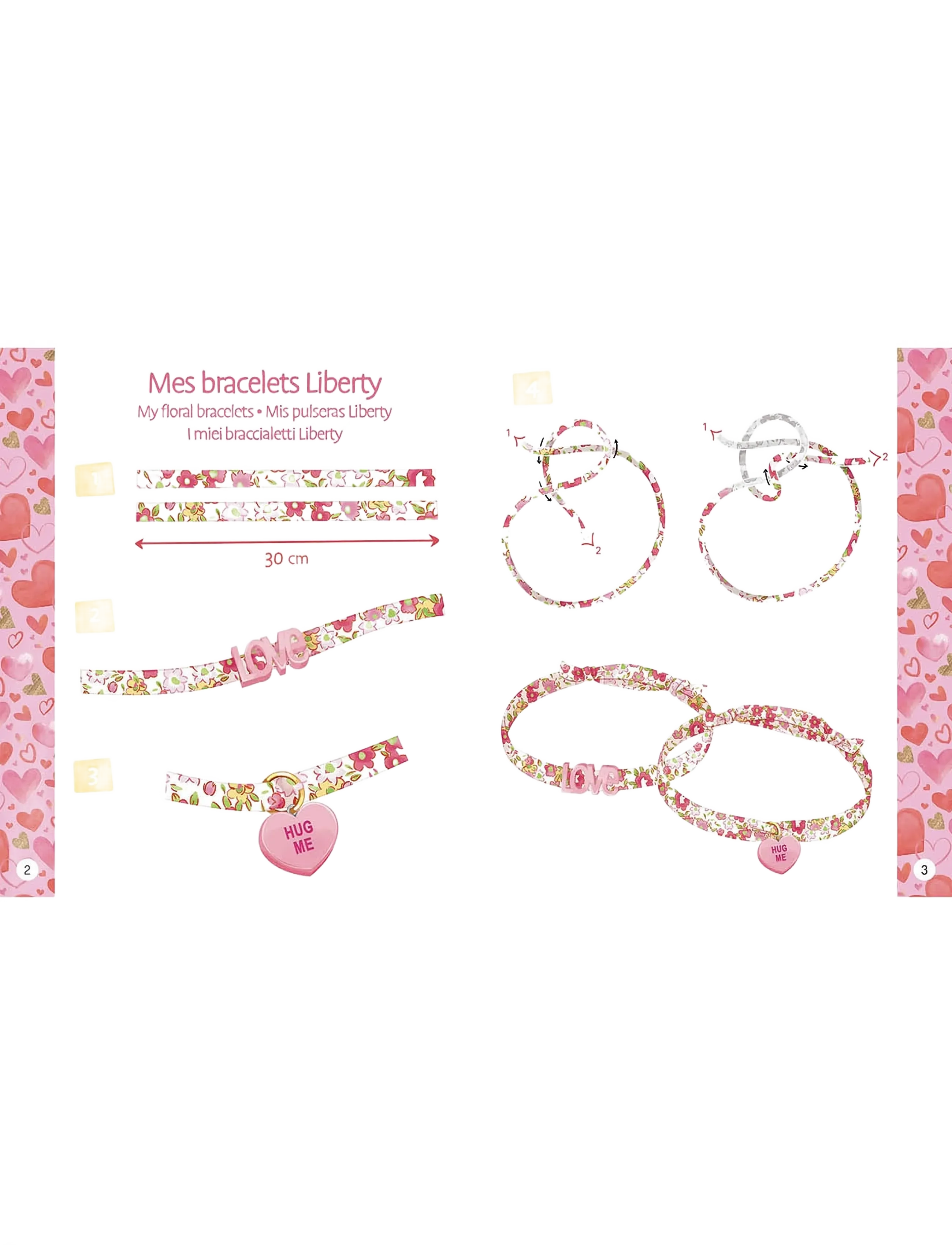Auzou - Jewellery Factory - Love Bracelets - schmuck & accessoires - multi - 3