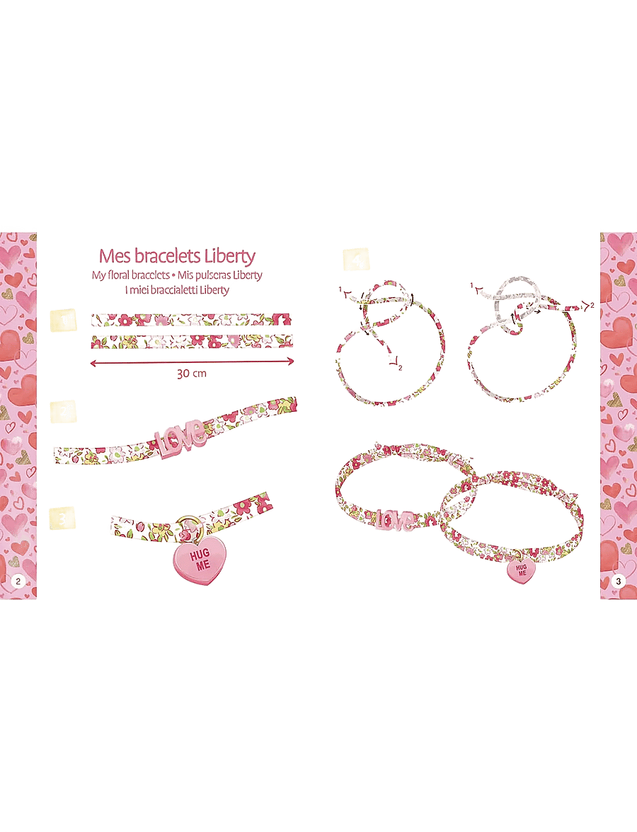 Auzou - Jewellery Factory - Love Bracelets - ehted & aksessuaarid - multi - 3