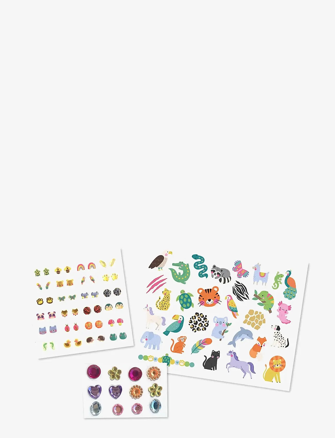 Auzou - Total look - Tattoos Ear stickers Face strass - Animals - craft sets - multi - 3