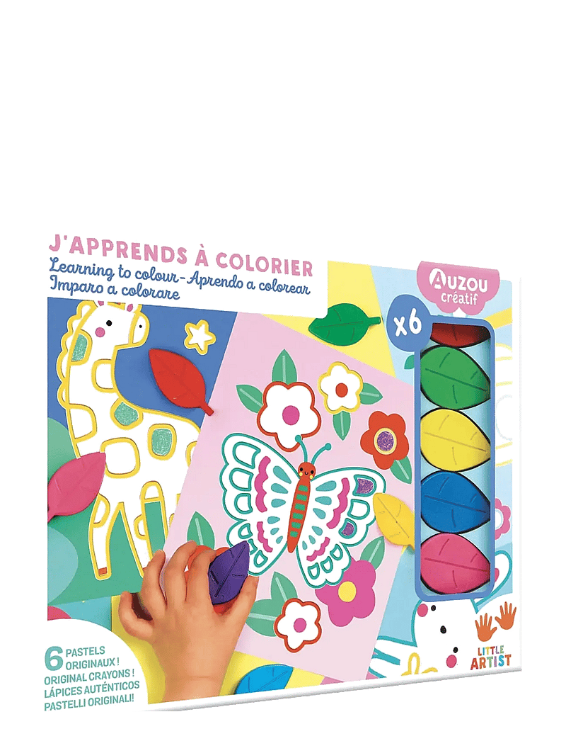 Auzou - Artist Kit - Learning to Colour - joonistustahvlid - multi - 1