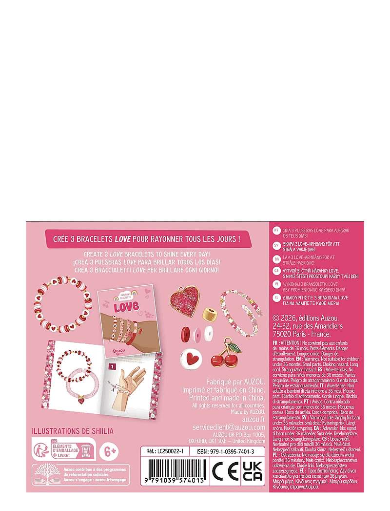 Auzou - Jewellery Factory - Love - ehted & aksessuaarid - multi - 2