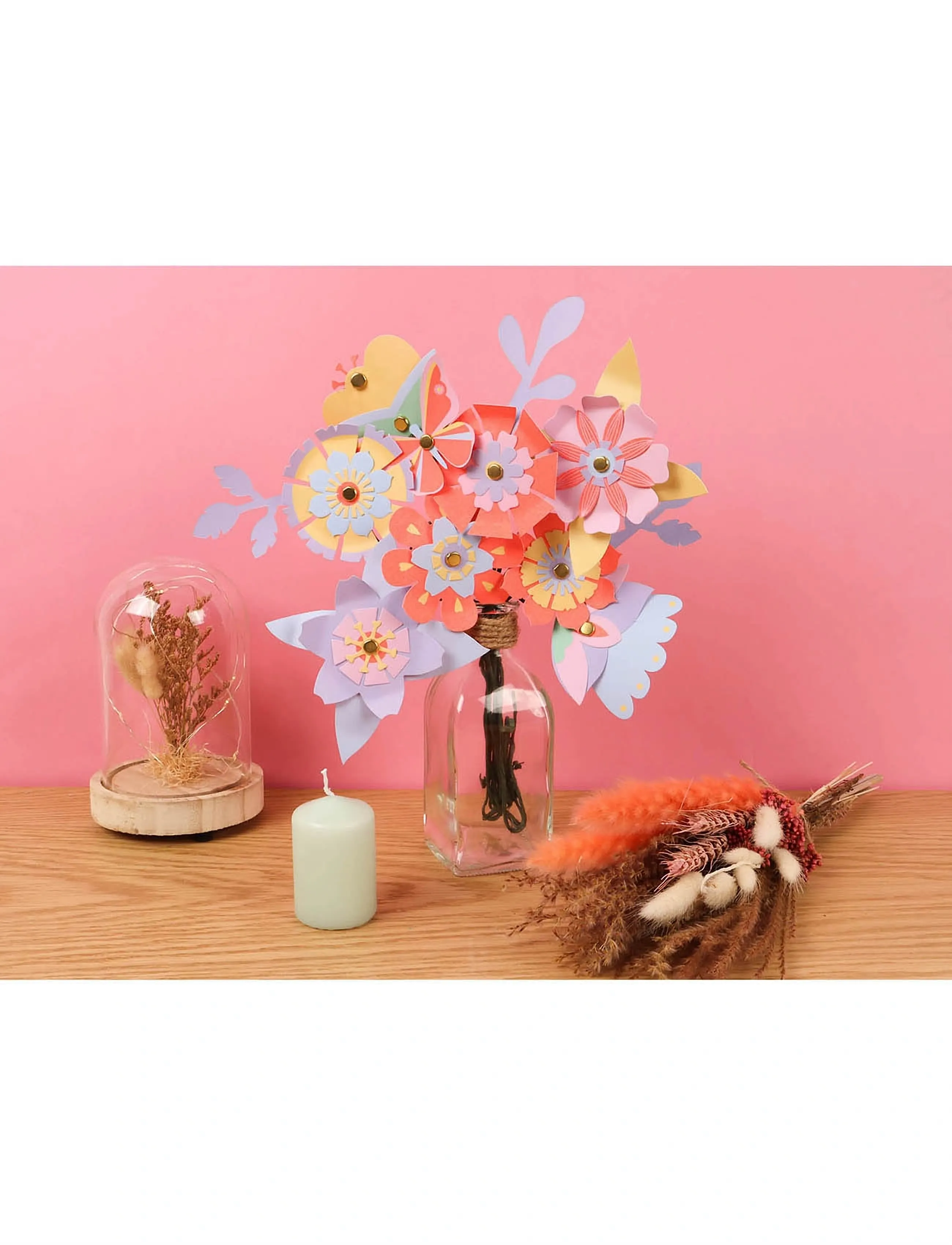 Auzou Artist Kit - Flower Bouquet, One Size, Multi/patterned, Håndværk > Håndværkssæt, Børn