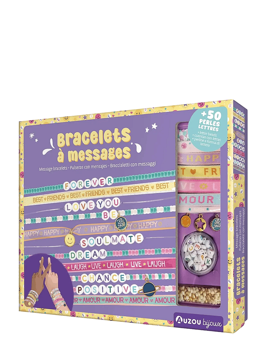 Auzou - Jewellery Factory - Message Bracelets - Big Kit - ehted & aksessuaarid - multi - 1