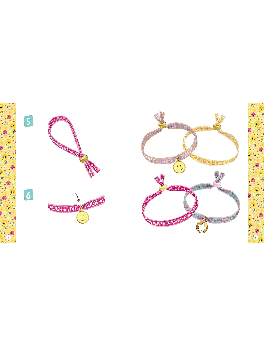 Auzou - Jewellery Factory - Message Bracelets - Big Kit - ehted & aksessuaarid - multi - 3