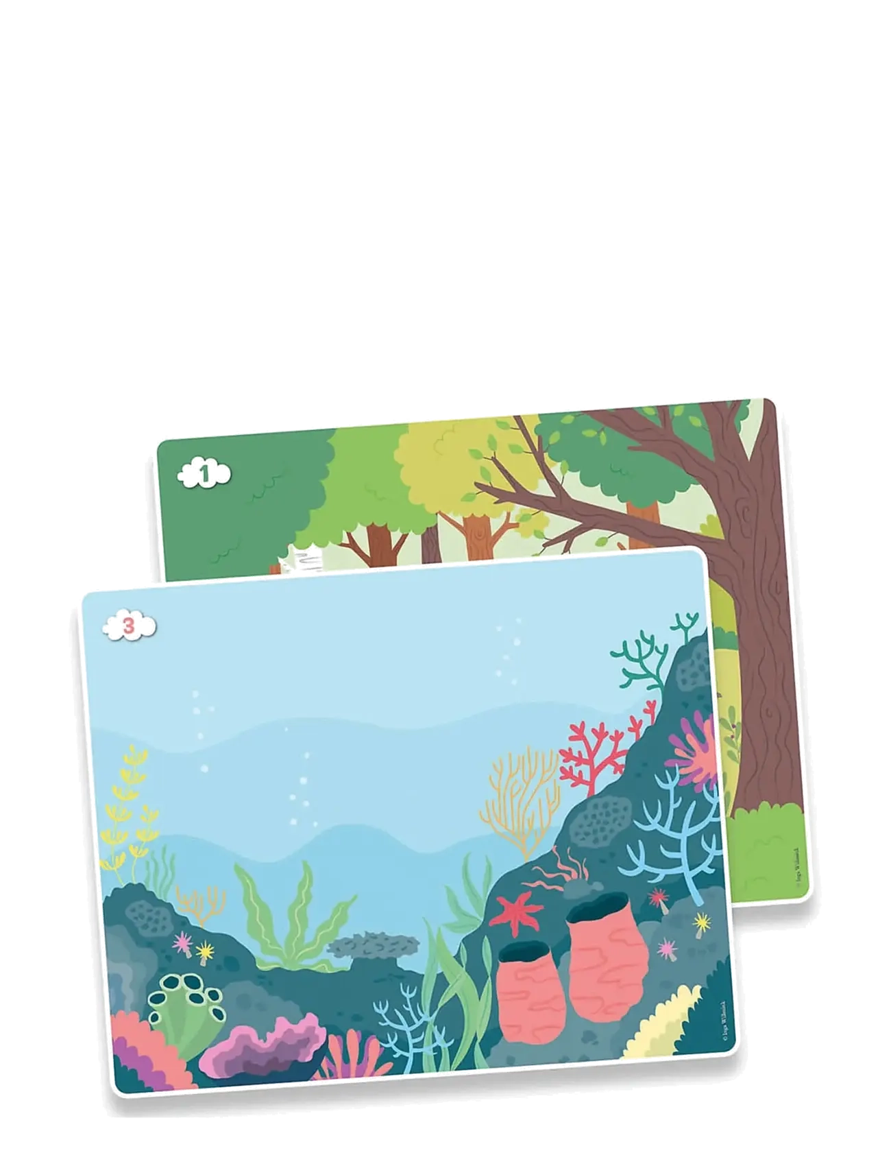 Auzou - Stickers - Baby Animals 200 pcs - klistermærker - multi - 2