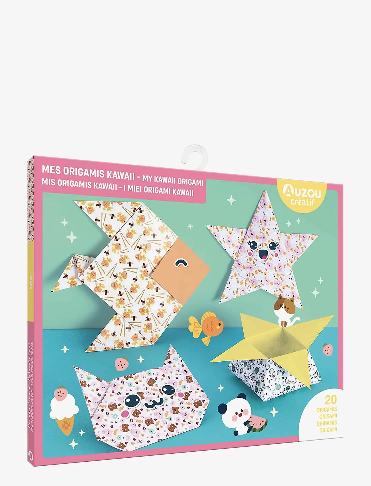 Auzou - Activity Kit - Kawaii Origami - bastelset - multi - 0