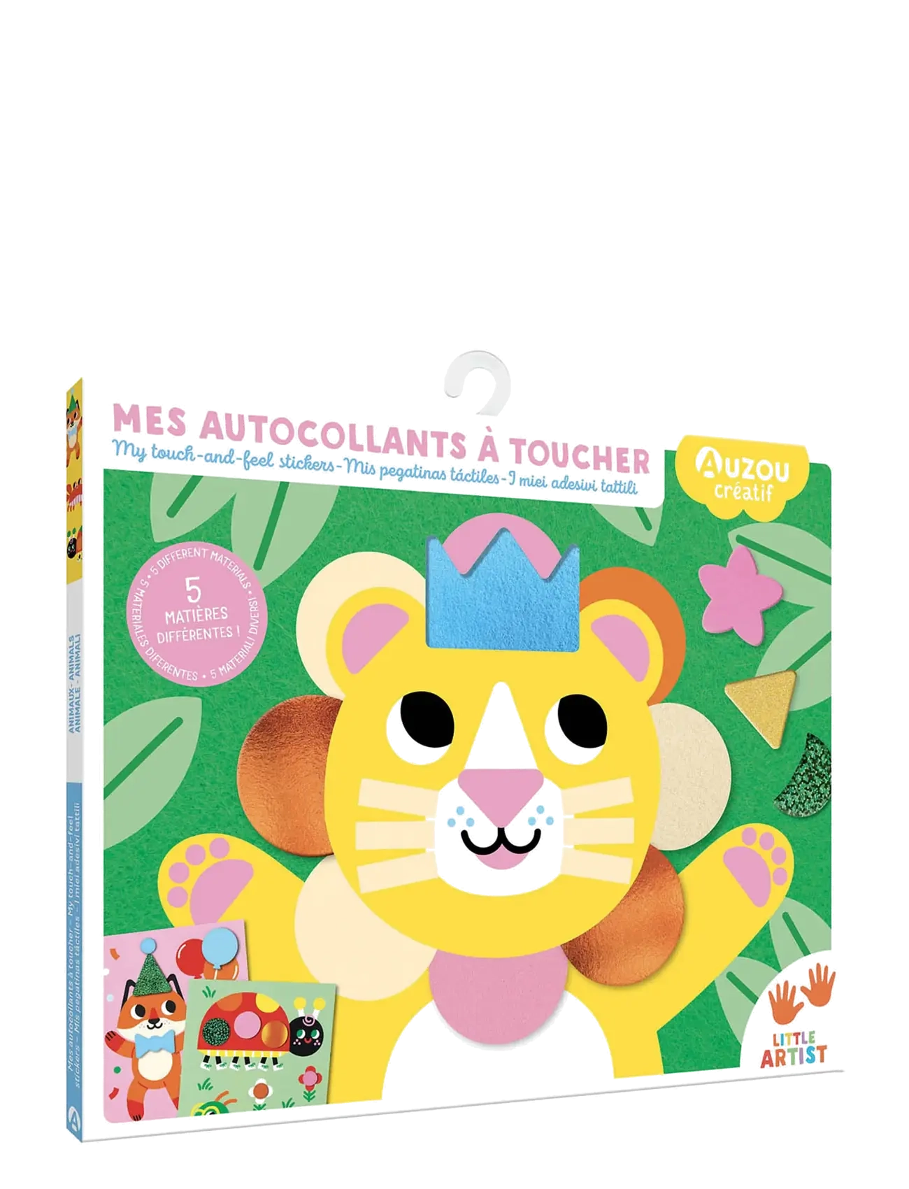 Auzou Activity Kit - Sensory Stickers - Pyssel - MULTI / multi
