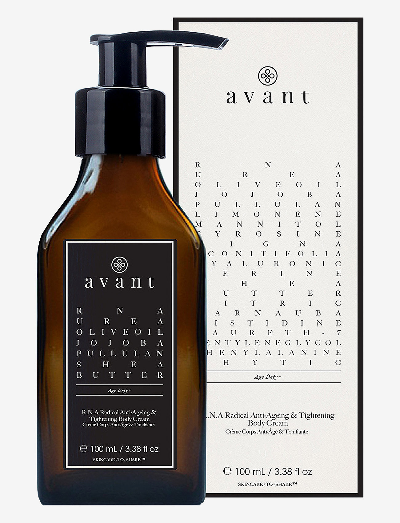 Avant Skincare - R.N.A Radical Anti-Ageing & Tightening Body Cream - kroppsvård - no color - 1