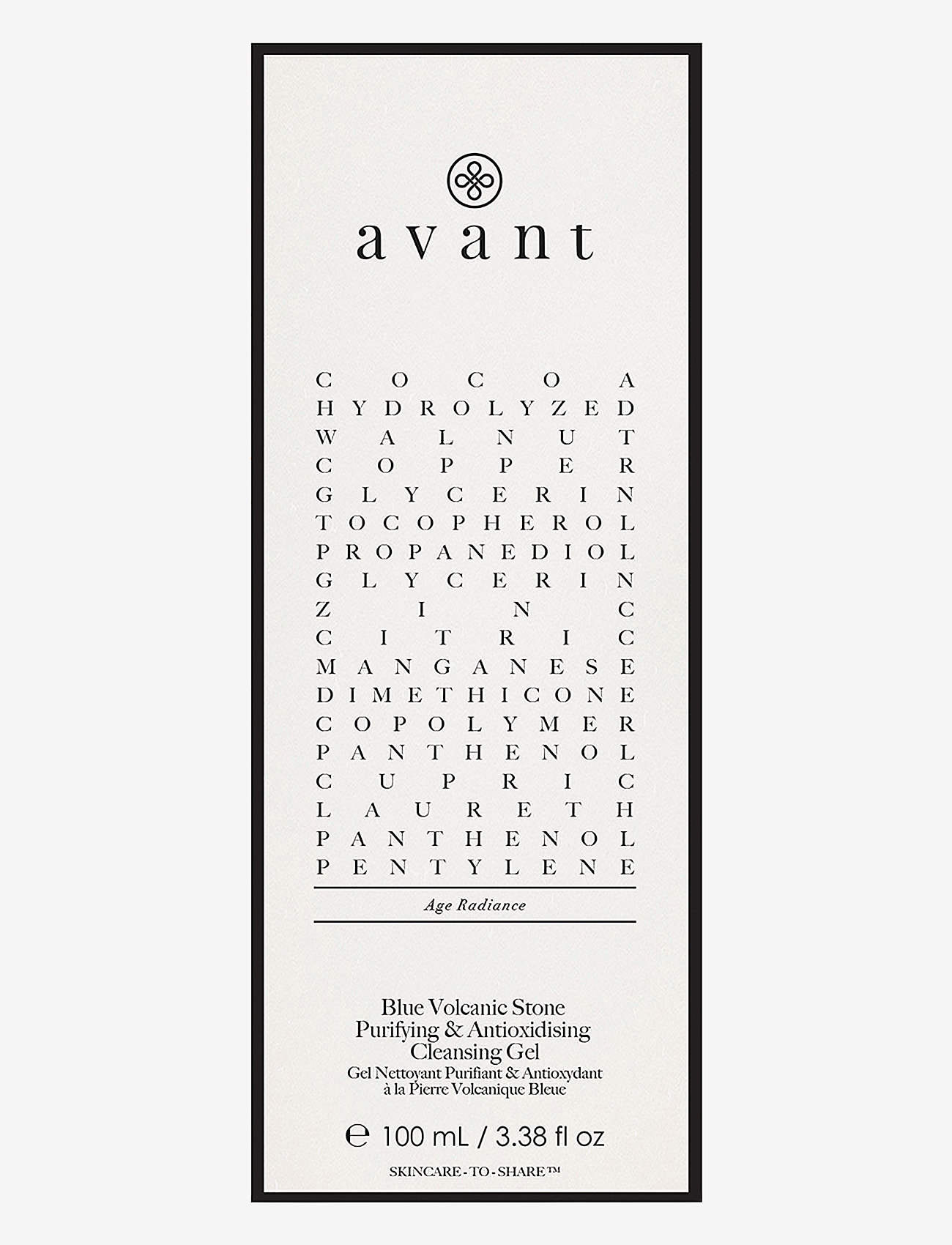 Avant Skincare - Blue Volcanic Stone Purifying & Antioxidising Cleansing Gel - rensegels - no color - 2