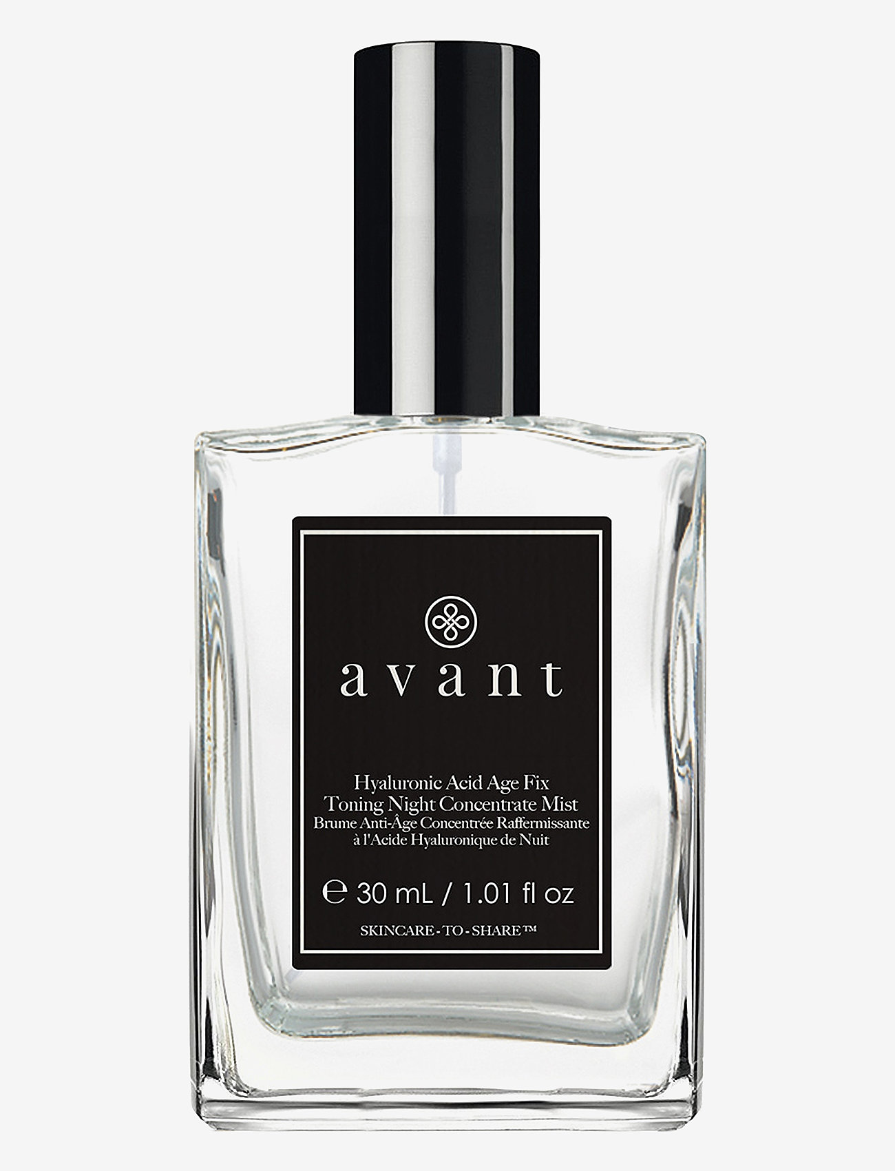 Avant Skincare - Hyaluronic Acid Age Fix Toning Night Concentrate Mist - skintonic & toner - no color - 0