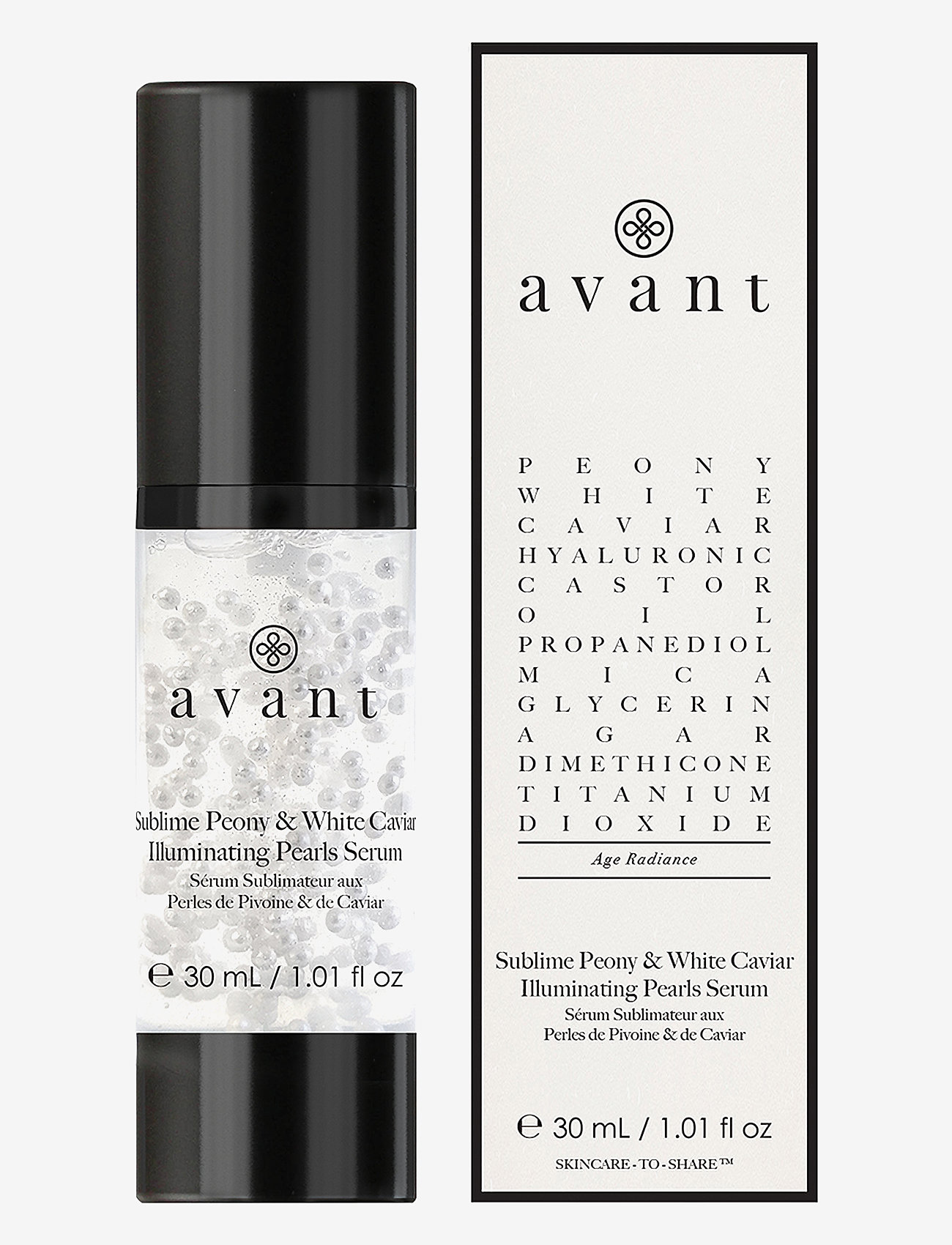 Avant Skincare - Sublime Peony & White Caviar Illuminating Pearls Serum - serums - no color - 1