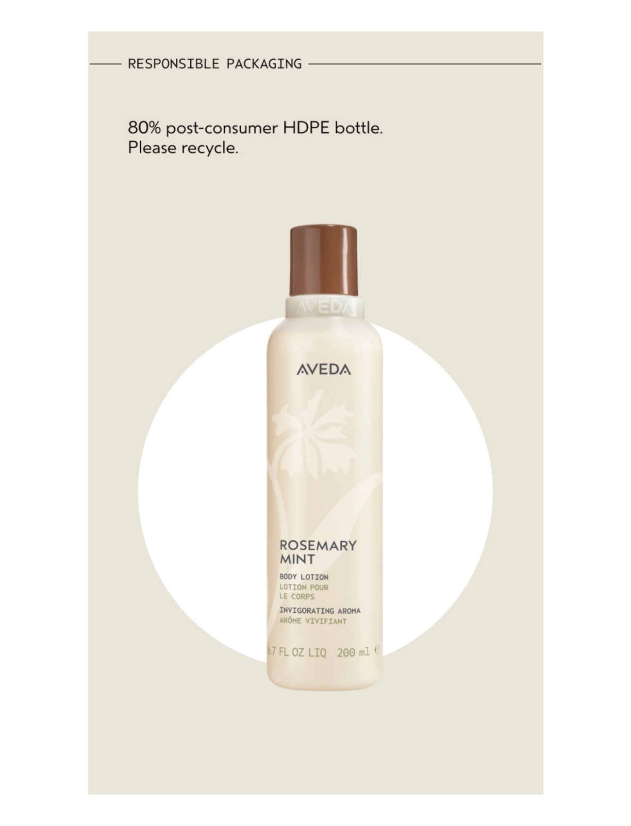 Aveda - Rosemary Mint Body Lotion - losjonai ir kremai - no color - 4