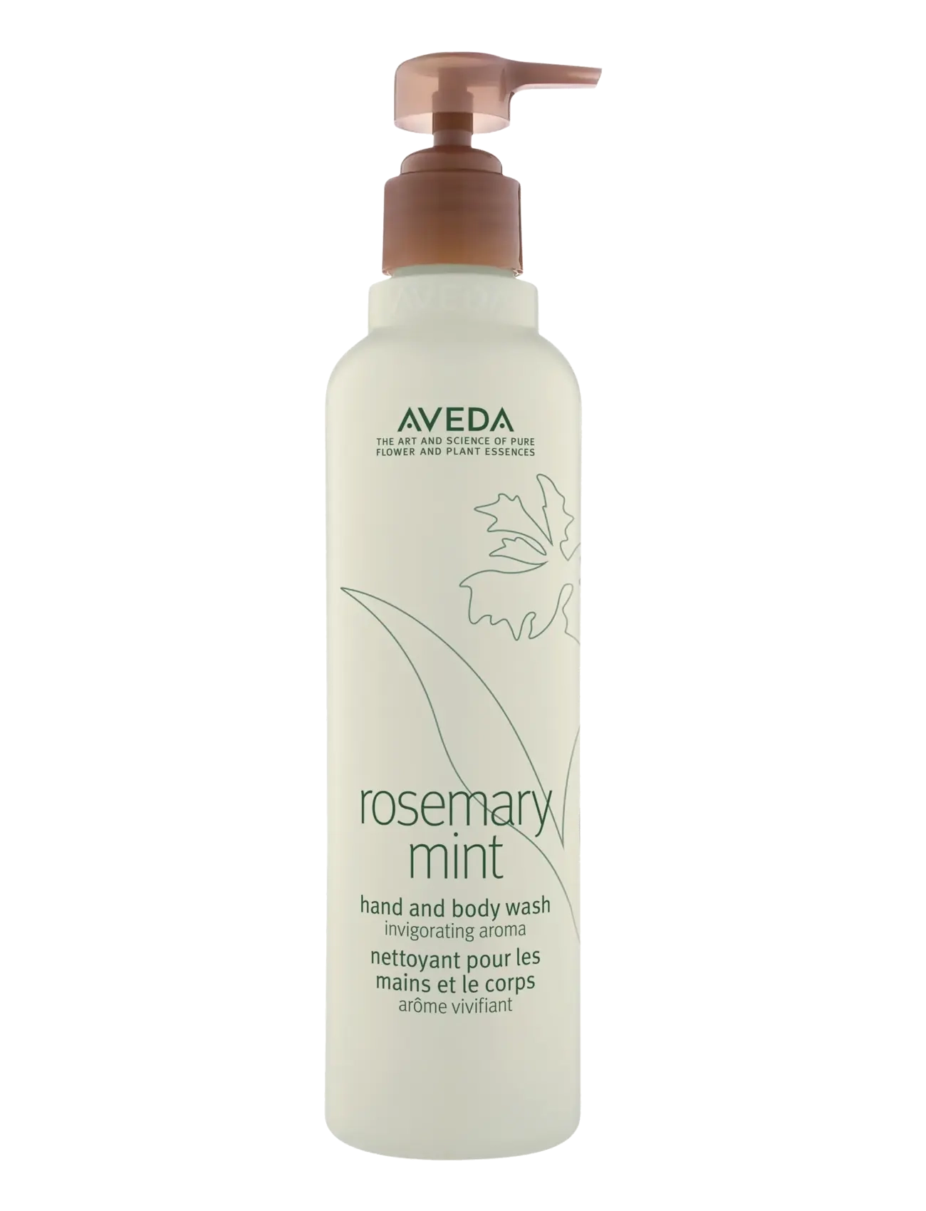Aveda Rosemary Mint Hand & Body Wash, Badekar og bruser, Nude, Str: 250 ml