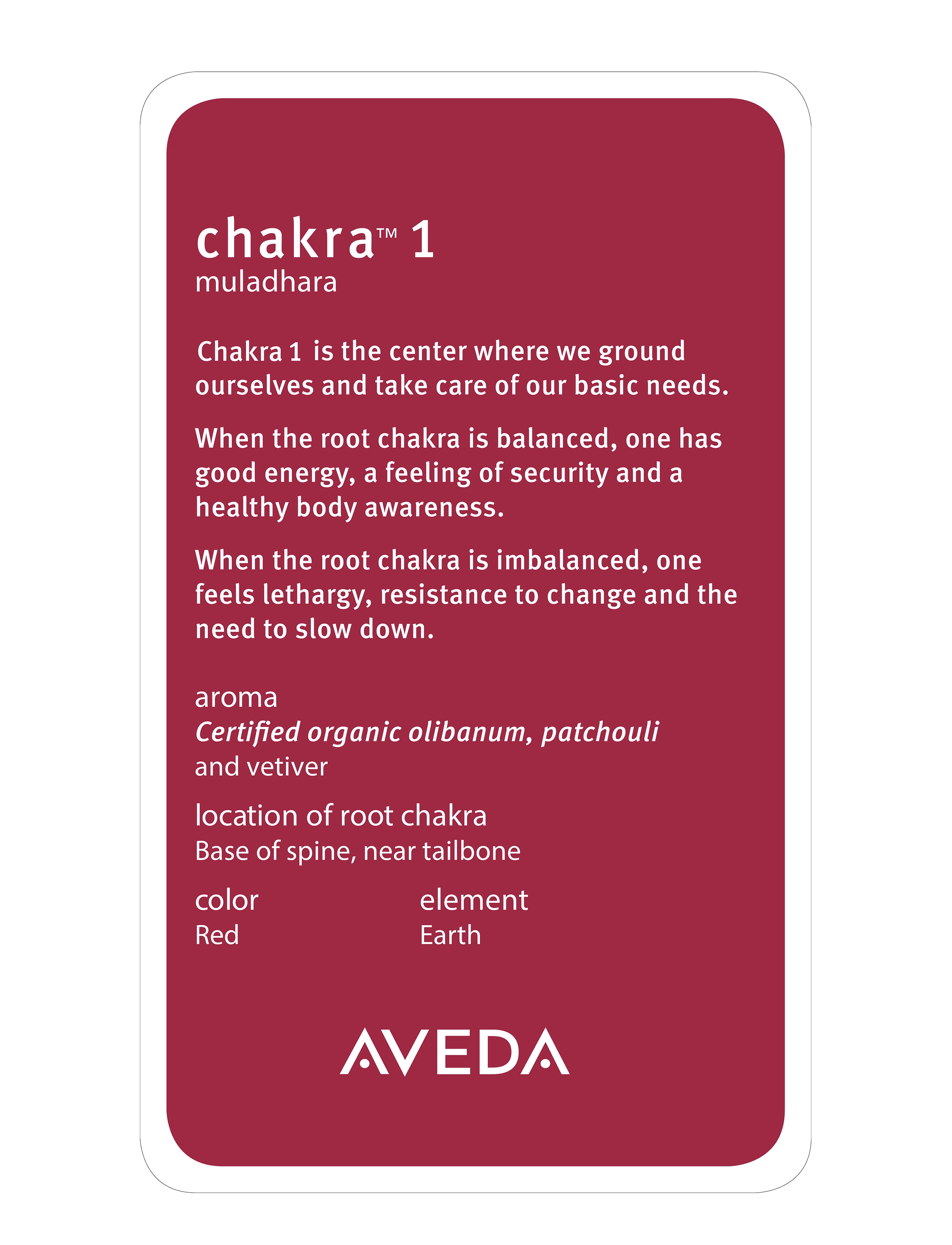 Aveda Chakra 1 Balancing Pf Mist, 100 ml, Nude, Styling > Hårtæpper, Dame