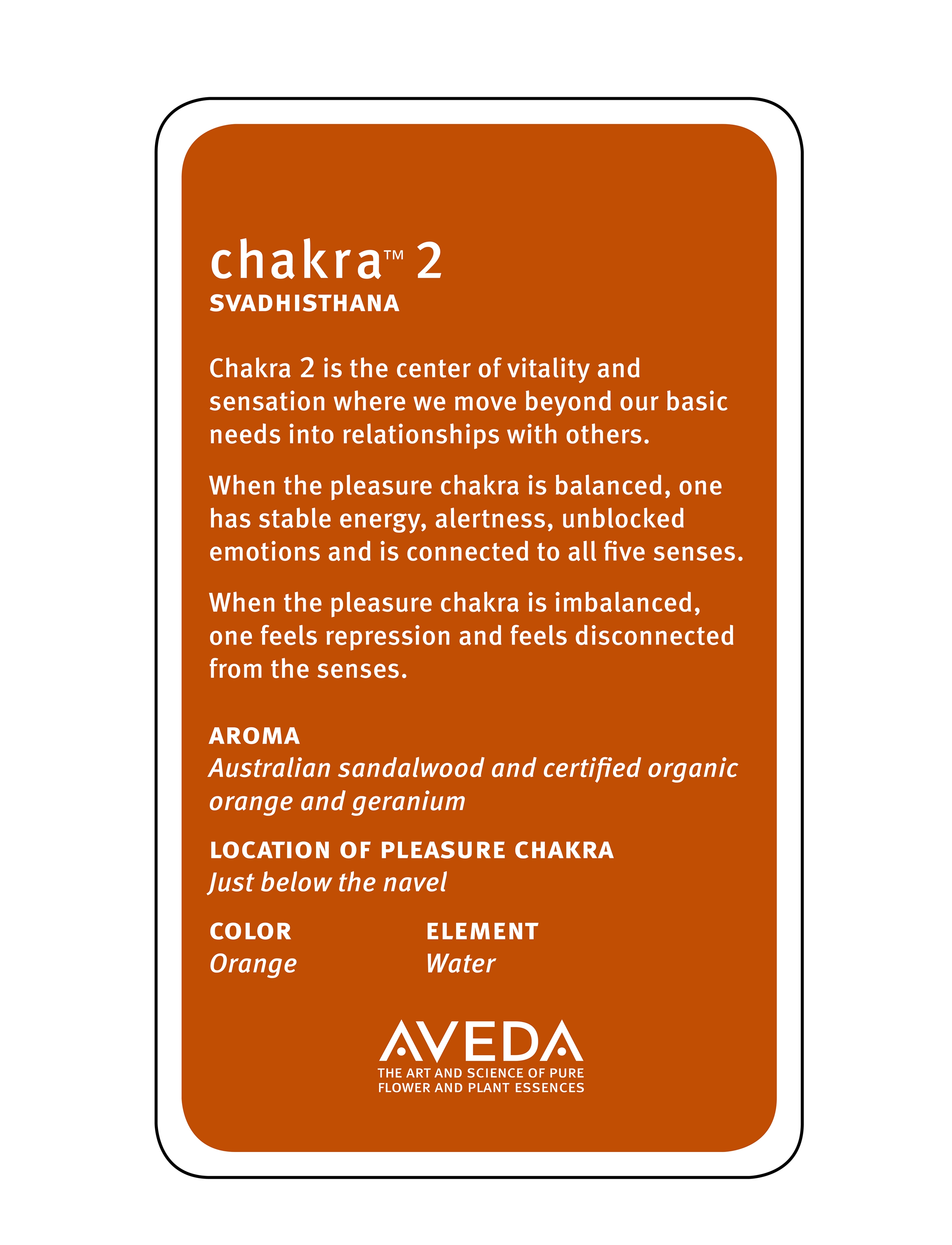 Aveda Chakra 2 Balancing Pf Mist, 100 ml, Nude, Parfume > Tåger, Dame