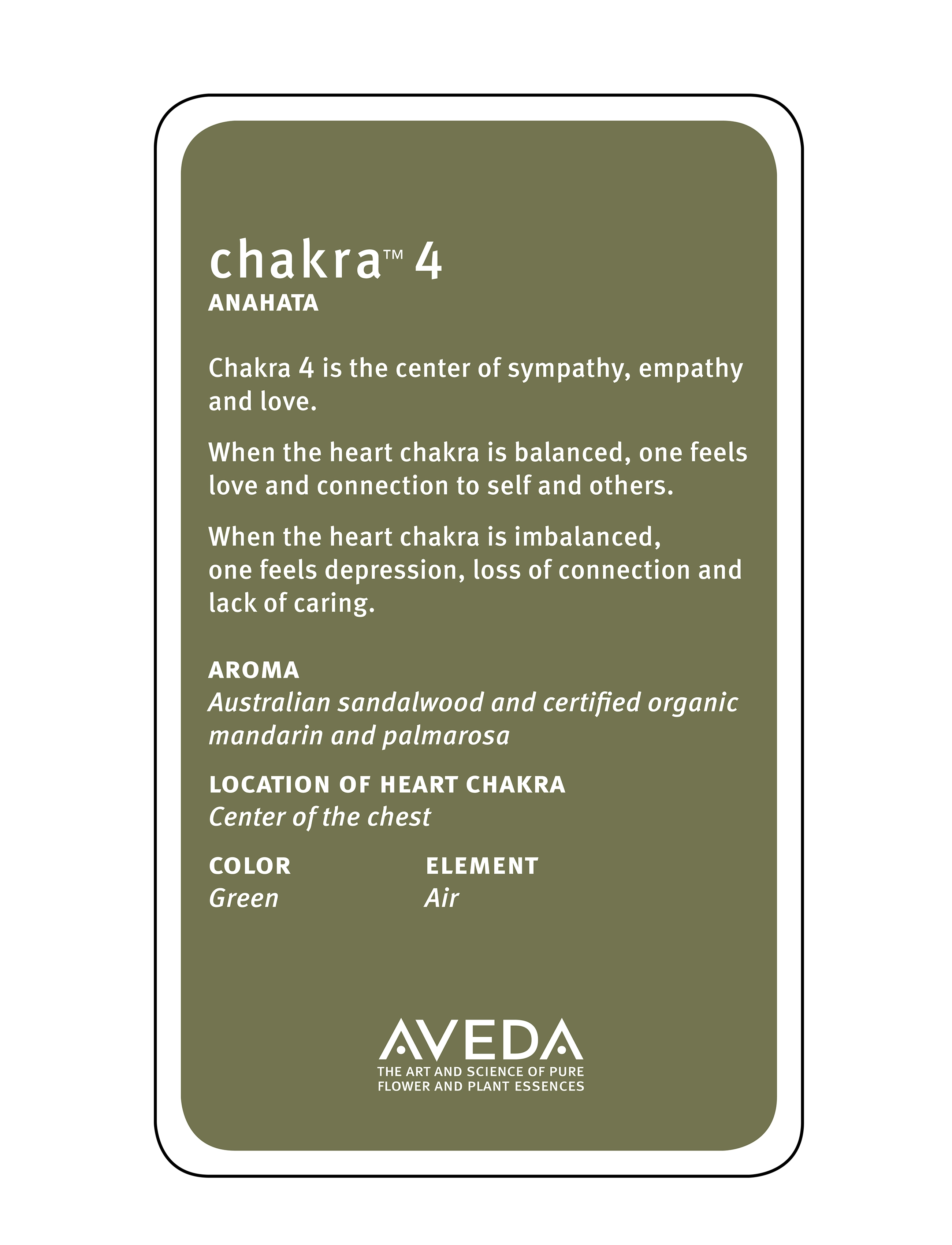 Aveda Chakra 4 Balancing Pf Mist, 100 ml, Nude, Parfume > Tåger, Dame