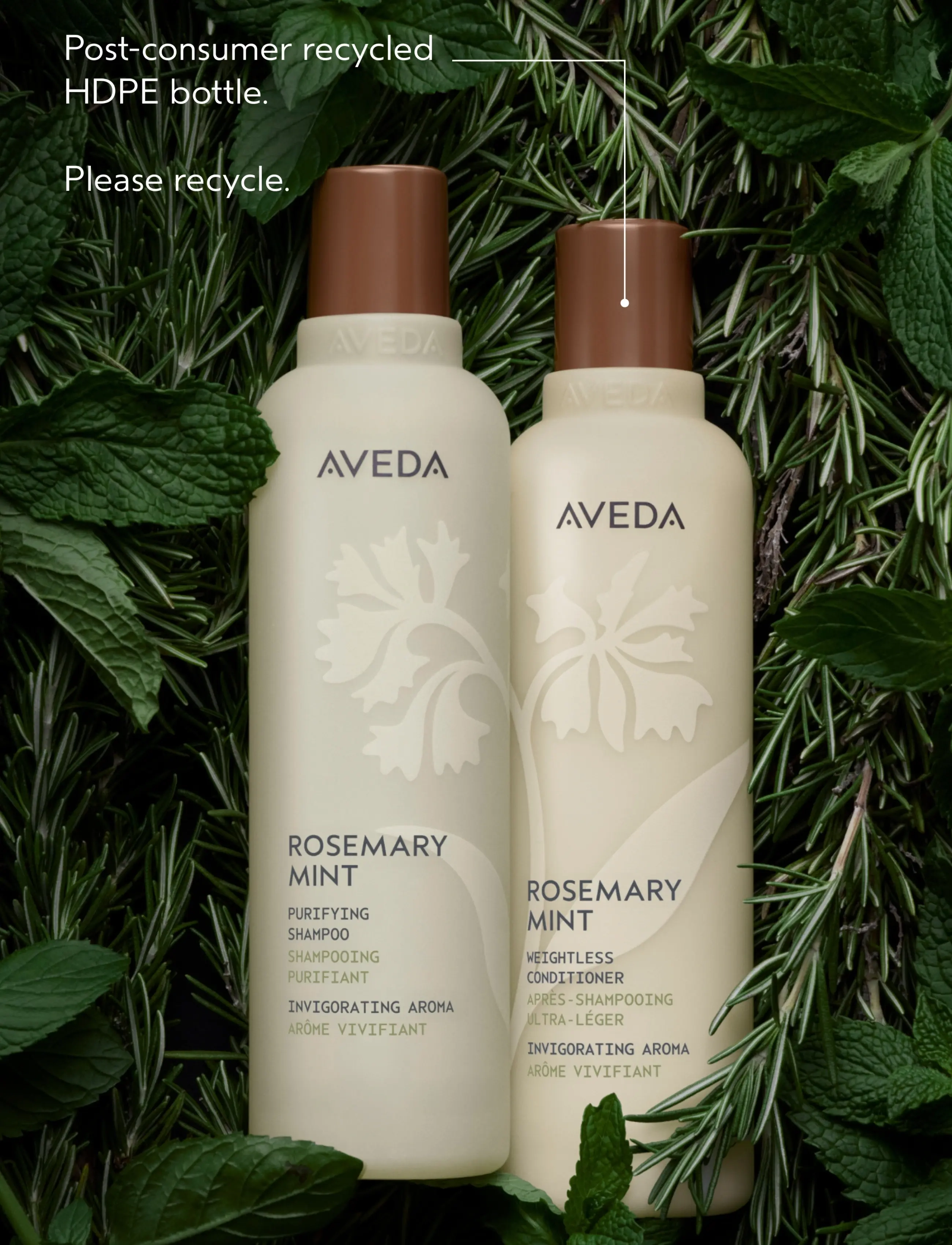 Aveda - Rosemary Mint Conditioner - balsam & conditioner - no color - 4