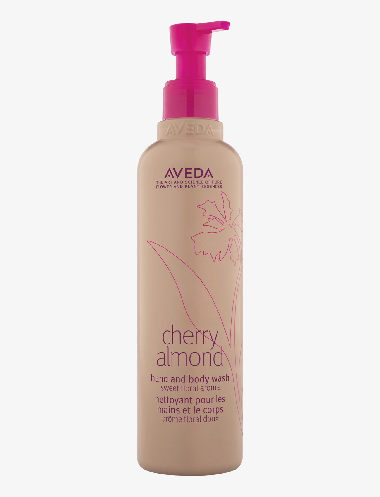 Aveda Cherry Almond Hand & Body Wash 250Ml, Badekar og bruser, Nude, Str: 250 ml