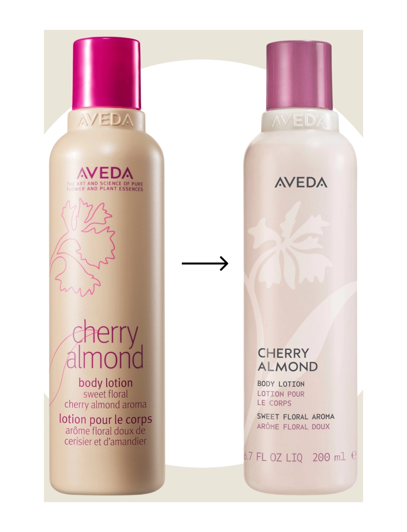 Aveda - Cherry Almond Body moisturizer 200ml - lotion & creme - no color - 4